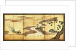 Phoenixes by Paulownia Trees, 17th century by Kano Tan'yu