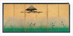 Mount Fuji and the moon, ca 1760 by Anonymous