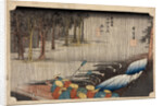 Tsuchiyama - Spring Rain by Utagawa Hiroshige