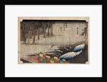 Tsuchiyama - Spring Rain by Utagawa Hiroshige