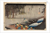 Tsuchiyama - Spring Rain by Utagawa Hiroshige