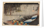 Tsuchiyama - Spring Rain by Utagawa Hiroshige