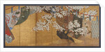 Wind-screen and cherry tree by Anonymous