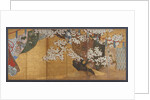 Wind-screen and cherry tree by Anonymous
