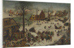 The Census at Bethlehem (The Numbering at Bethlehem), 1566 by Pieter Bruegel the Elder