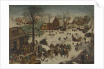The Census at Bethlehem (The Numbering at Bethlehem), 1566 by Pieter Bruegel the Elder