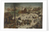 The Census at Bethlehem (The Numbering at Bethlehem), 1566 by Pieter Bruegel the Elder
