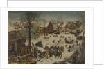 The Census at Bethlehem (The Numbering at Bethlehem), 1566 by Pieter Bruegel the Elder