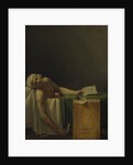 The Death of Marat, 1793 by Jacques Louis David