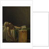 The Death of Marat, 1793 by Jacques Louis David