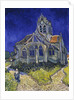 The Church in Auvers-sur-Oise, View from the Chevet, 1890 by Vincent van Gogh