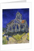The Church in Auvers-sur-Oise, View from the Chevet, 1890 by Vincent van Gogh