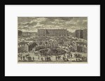 View of Versailles, garden facade, 1680s by Adam Pérelle