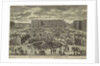 View of Versailles, garden facade, 1680s by Adam Pérelle