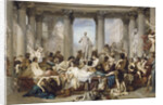 Romans during the Decadence, 1847 by Thomas Couture