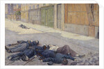A Street in Paris in May 1871, 1903-1905 by Maximilien Luce