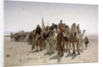 Pilgrims going to Mecca, 1861 by Léon Belly