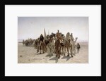 Pilgrims going to Mecca, 1861 by Léon Belly