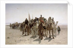 Pilgrims going to Mecca, 1861 by Léon Belly