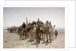 Pilgrims going to Mecca, 1861 by Léon Belly