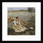 Hay making, 1877 by Jules Bastien-Lepage