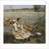 Hay making, 1877 by Jules Bastien-Lepage