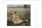 Hay making, 1877 by Jules Bastien-Lepage