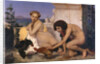 Young Greeks Attending a Cock Fight (The Cock Fight), 1846 by Jean-Léon Gerôme