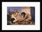 Young Greeks Attending a Cock Fight (The Cock Fight), 1846 by Jean-Léon Gerôme
