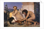 Young Greeks Attending a Cock Fight (The Cock Fight), 1846 by Jean-Léon Gerôme