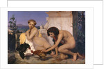 Young Greeks Attending a Cock Fight (The Cock Fight), 1846 by Jean-Léon Gerôme