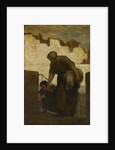 The Laundress, ca 1863 by Honoré Daumier