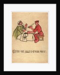 They prefer to tinker with ink, getting thenselves all dirty, 1920 by Ivan Andreevich Malyutin