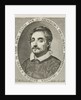 Portrait of the composer Girolamo Frescobaldi, 1634 by Claude Mellan