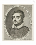 Portrait of the composer Girolamo Frescobaldi, 1634 by Claude Mellan