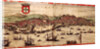 View of Lisbon and Tagus River by Frans Hogenberg
