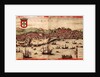 View of Lisbon and Tagus River by Frans Hogenberg
