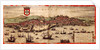 View of Lisbon and Tagus River by Frans Hogenberg