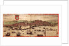 View of Lisbon and Tagus River by Frans Hogenberg