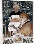 Advertising Poster for the Delhaize Frères & Cie Biscuits, 1900 by Herman Richir