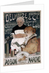 Advertising Poster for the Delhaize Frères & Cie Biscuits, 1900 by Herman Richir