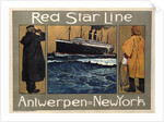 Red Star Line, 1908 by Henri Cassiers