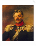 Portrait of General Count Peter Petrovich von der Pahlen, before 1825 by George Dawe