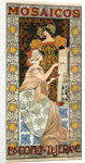Mosaicos Escofet-Tejera (Advertising Poster), 1900 by Alejandro de Riquer Inglada