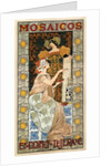 Mosaicos Escofet-Tejera (Advertising Poster), 1900 by Alejandro de Riquer Inglada