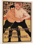 Wrestling tournament, Liège, 1899 by Armand Rassenfosse