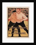 Wrestling tournament, Liège, 1899 by Armand Rassenfosse