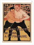 Wrestling tournament, Liège, 1899 by Armand Rassenfosse