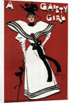 Poster for the musical comedy A Gaiety Girl by Sidney Jones, 1893 by Dudley Hardy