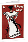 Poster for the musical comedy A Gaiety Girl by Sidney Jones, 1893 by Dudley Hardy